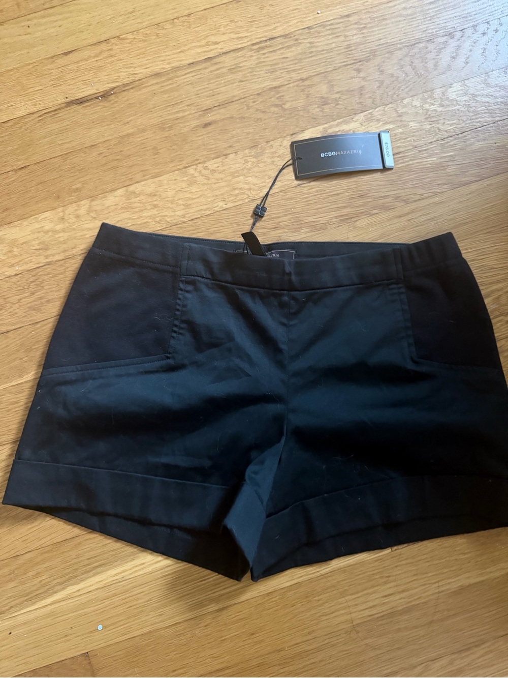 BCBGMaxAzria Black Tailored Shorts